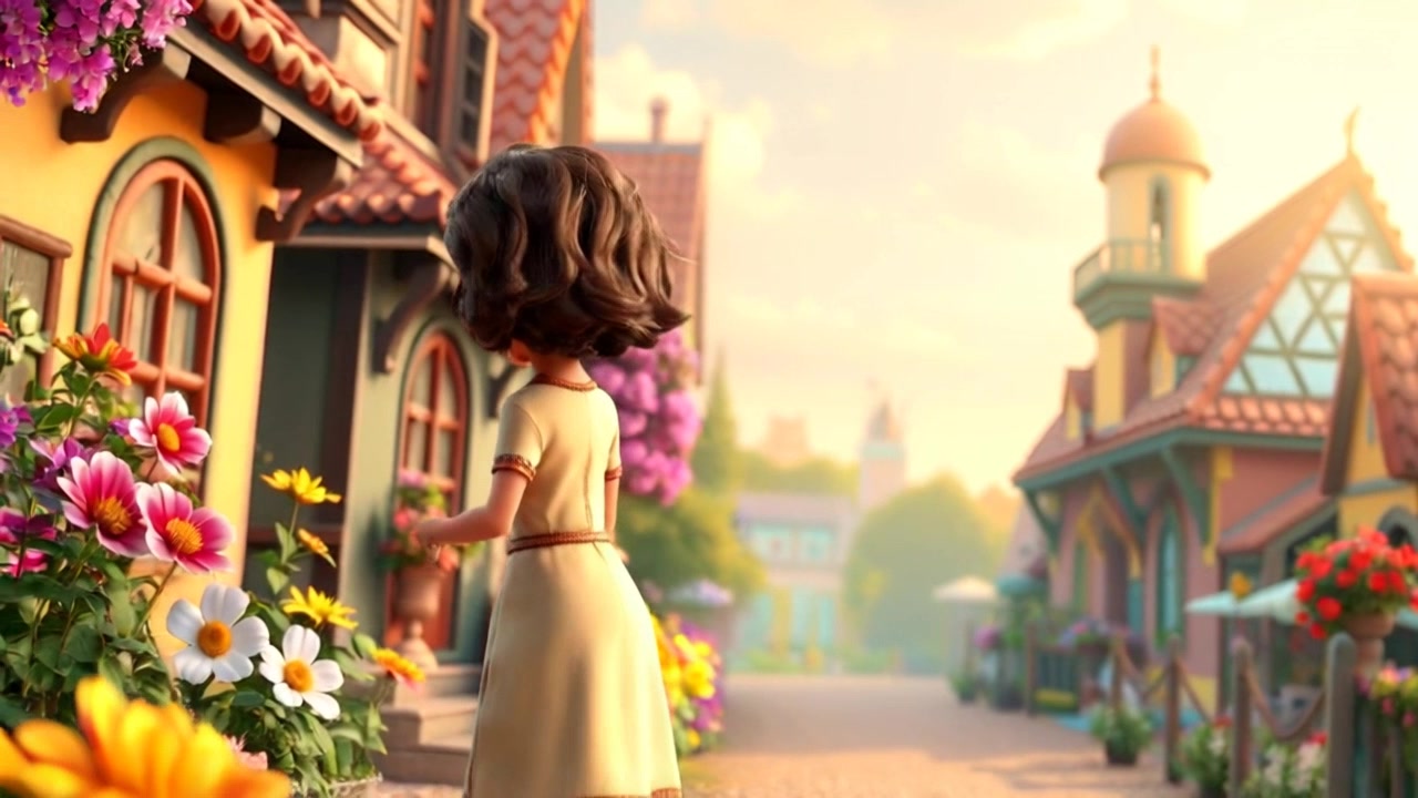 Taara's Magical Adventure in the Flowering Village