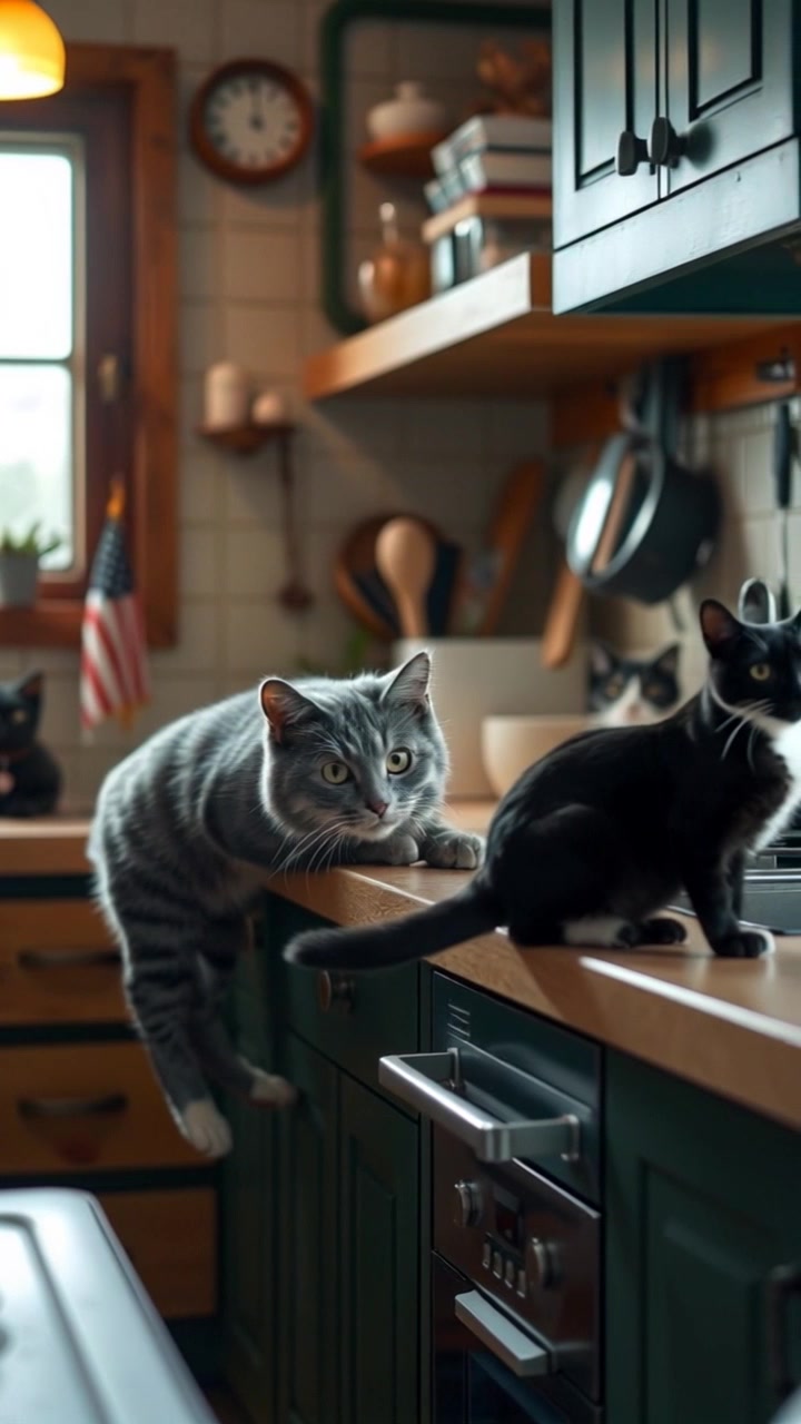 Kucing Dapur: Petualangan Mie!