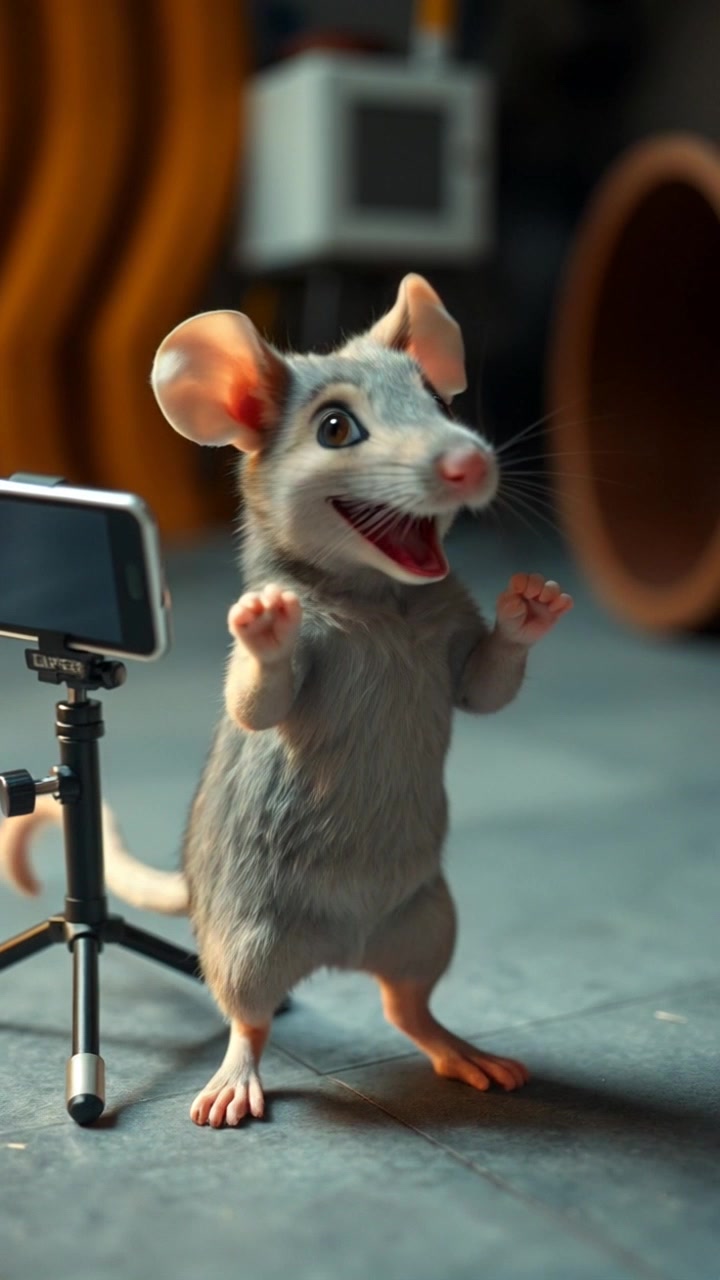 Duet Viral: Meong & Tikus Joget Bareng!