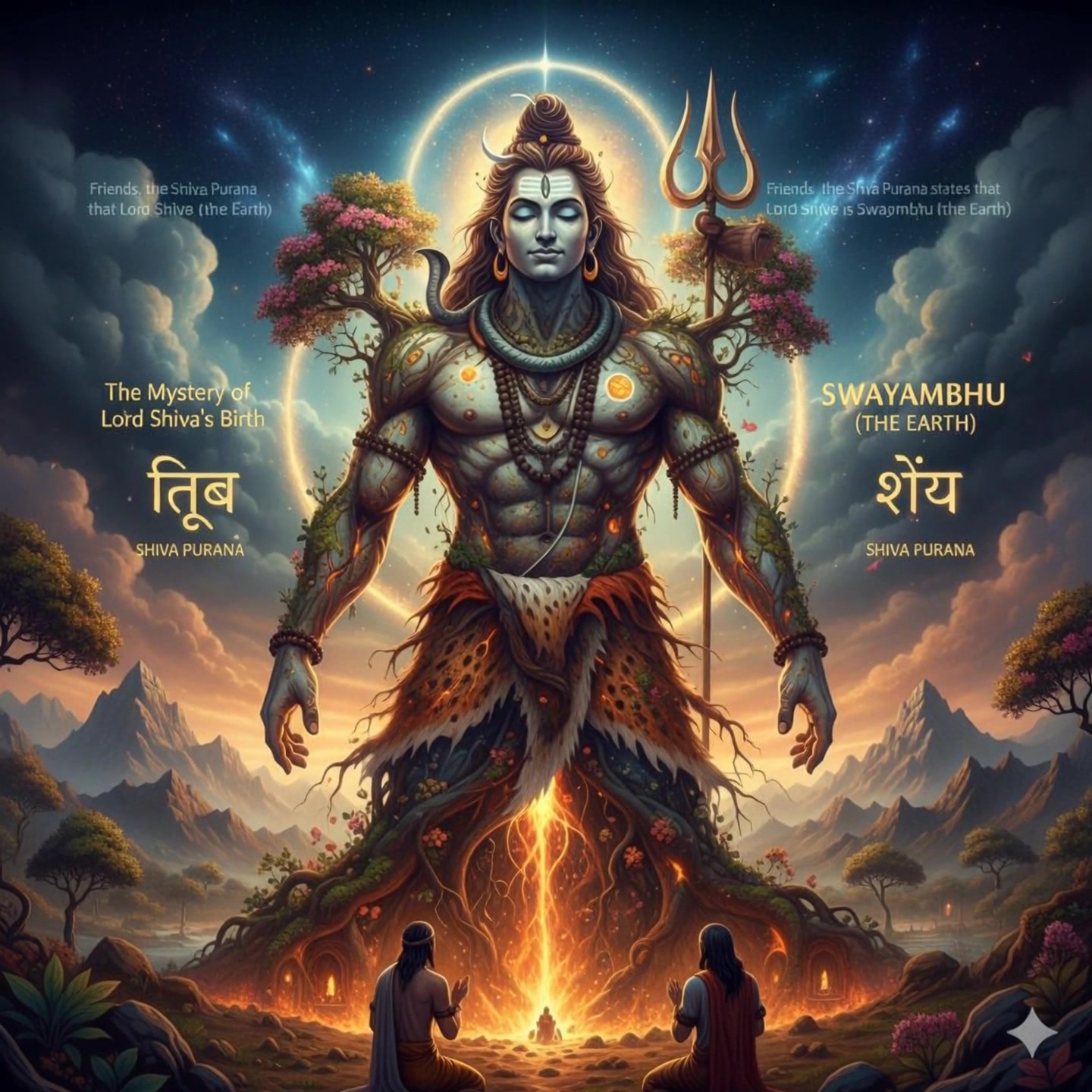 The Cosmic Origin of Lord Shiva