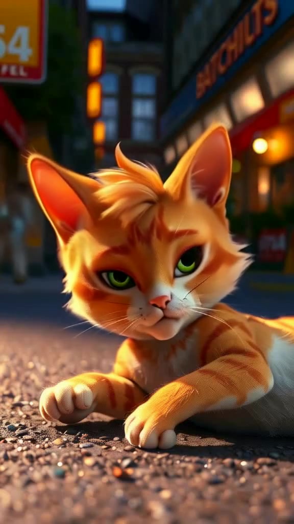 Kucing Drama Dugaan Kecelakaan