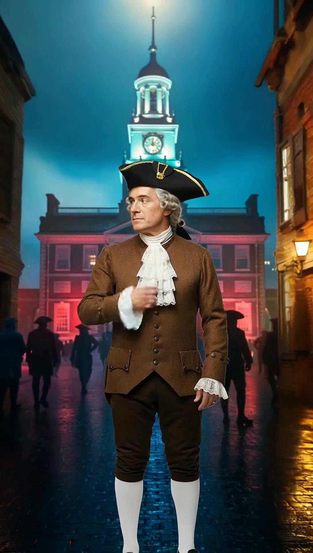 Benjamin Franklin: A Time Traveler's Shock at Smartphones!