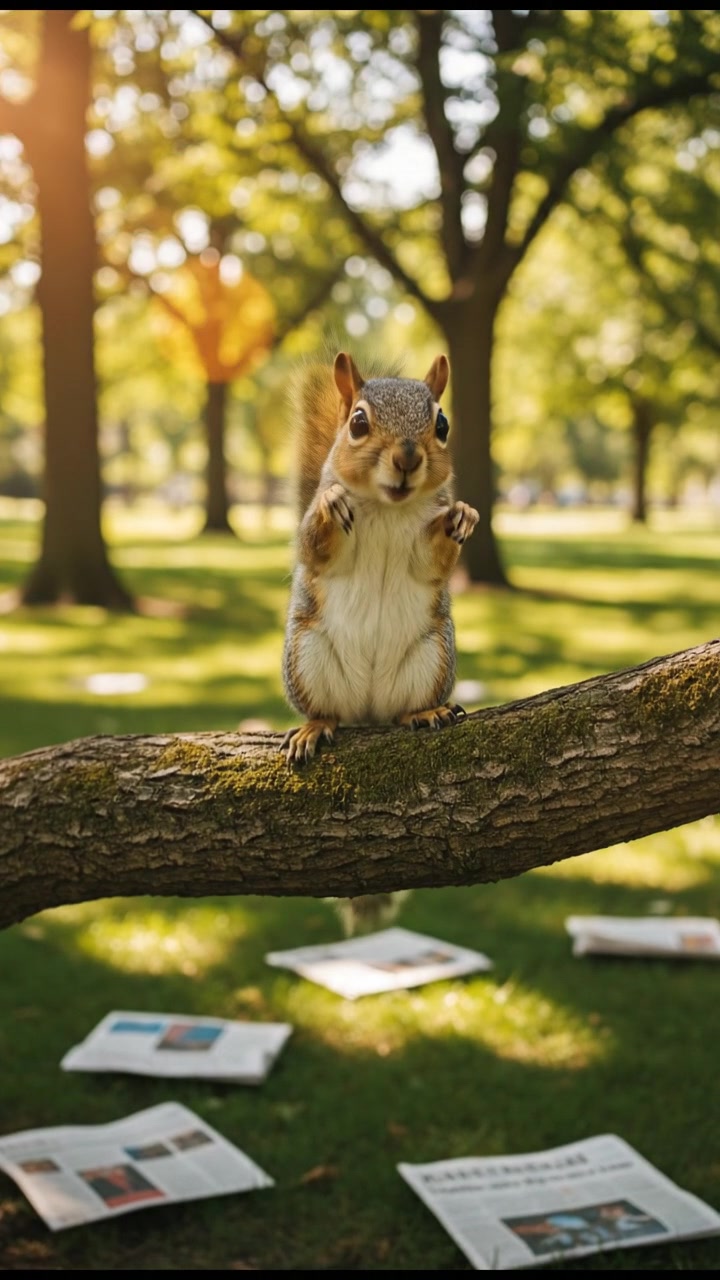 Squirrel Spill: Trump & Clinton's Juicy Rumor!