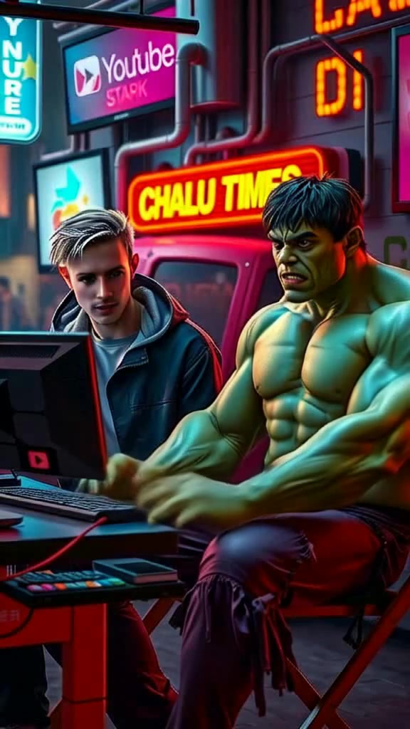 Hulk ka YouTube Debut: Jab Set Hua Tod-Dod!