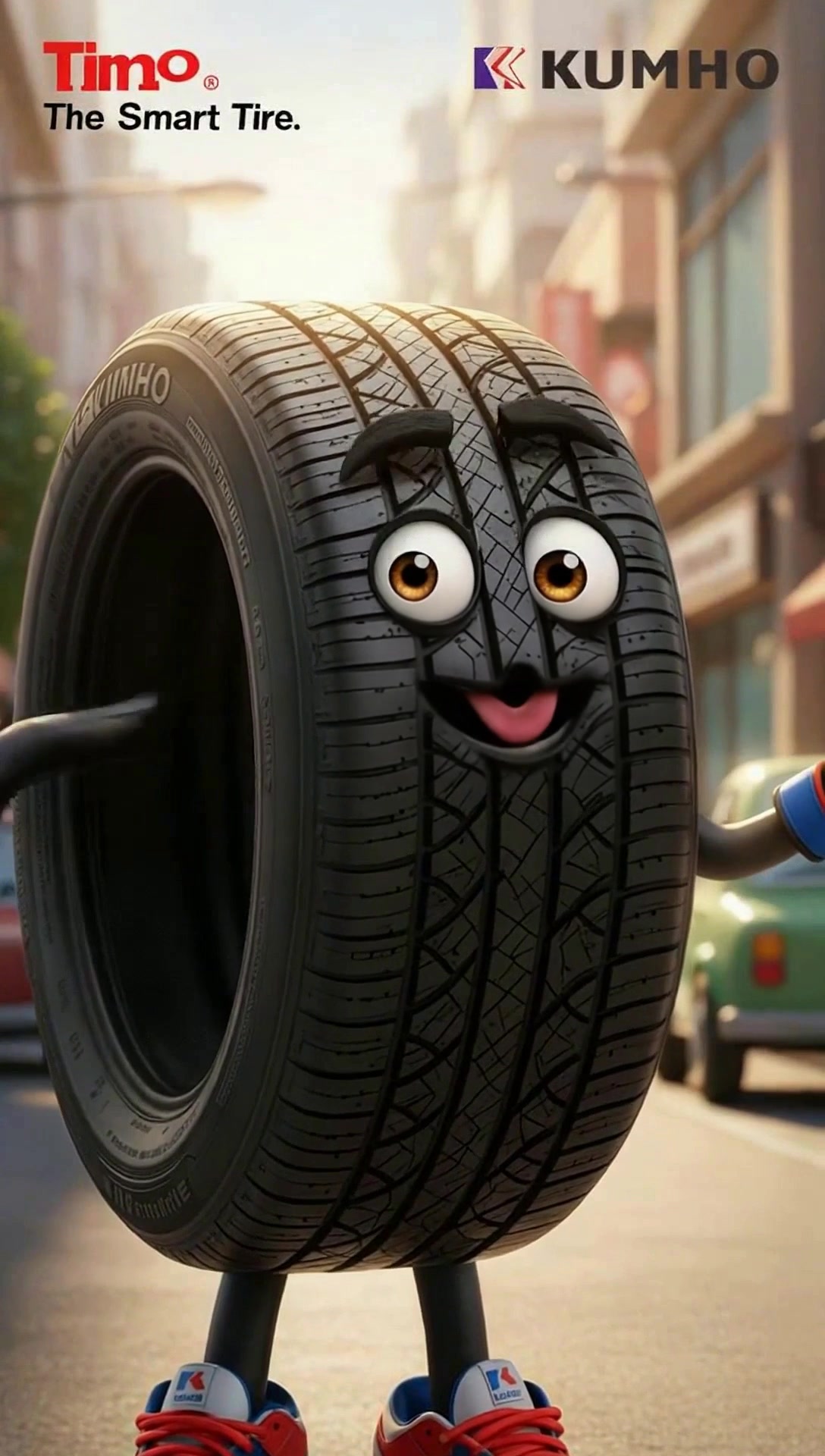 Stay Safe and Smart on the Road with Timo, the Intelligent Tire!