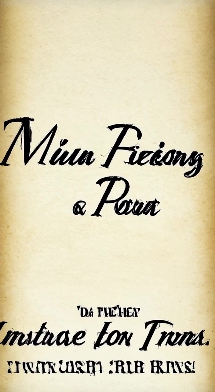 An ancient scroll unfurls slowly, revealing the title 'Mateo and His Brothers' in elegant, stylized script.