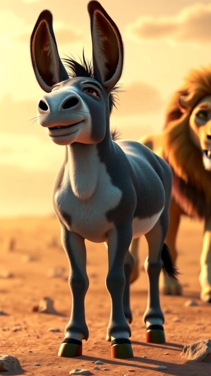 The Unlikely King: A Donkey's Rise to Power