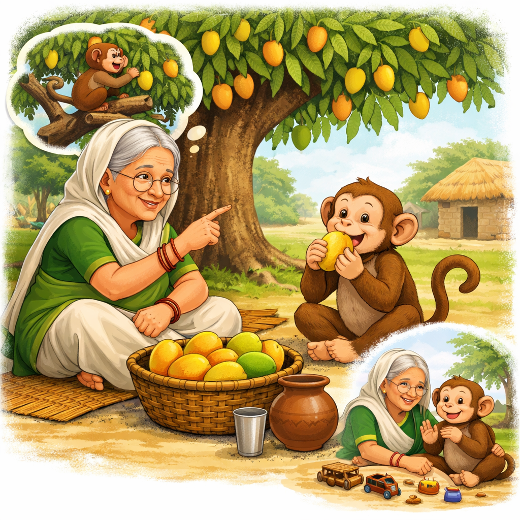 दादी और बंदर की कहानी (copy)