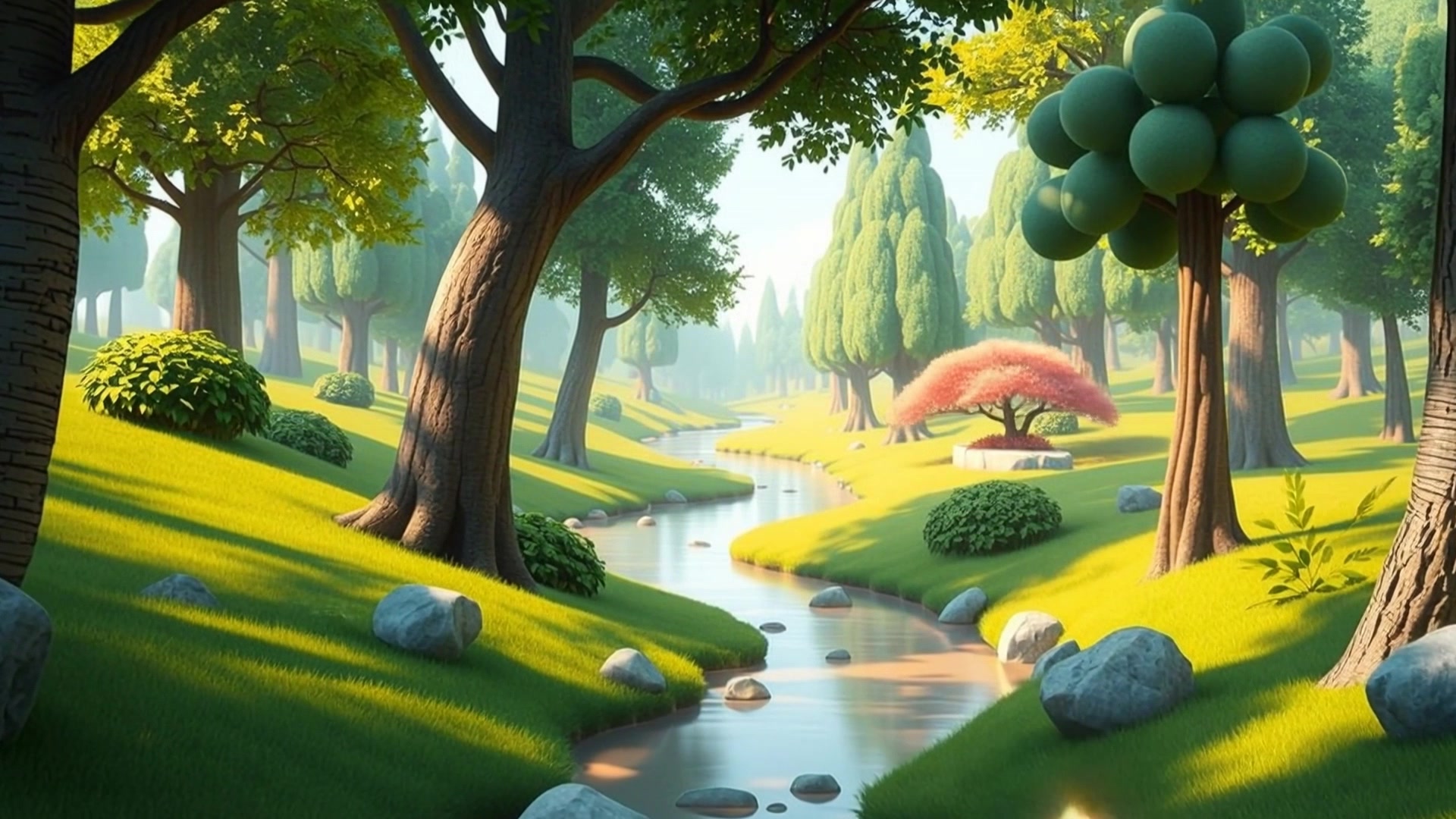 चार मित्रों का अनोखा मित्रता: जंगल की कहानी