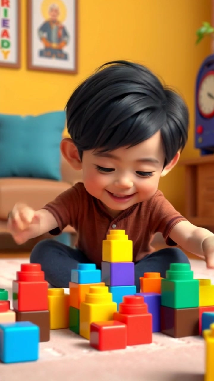 Mommy and Baby Boy Playtime