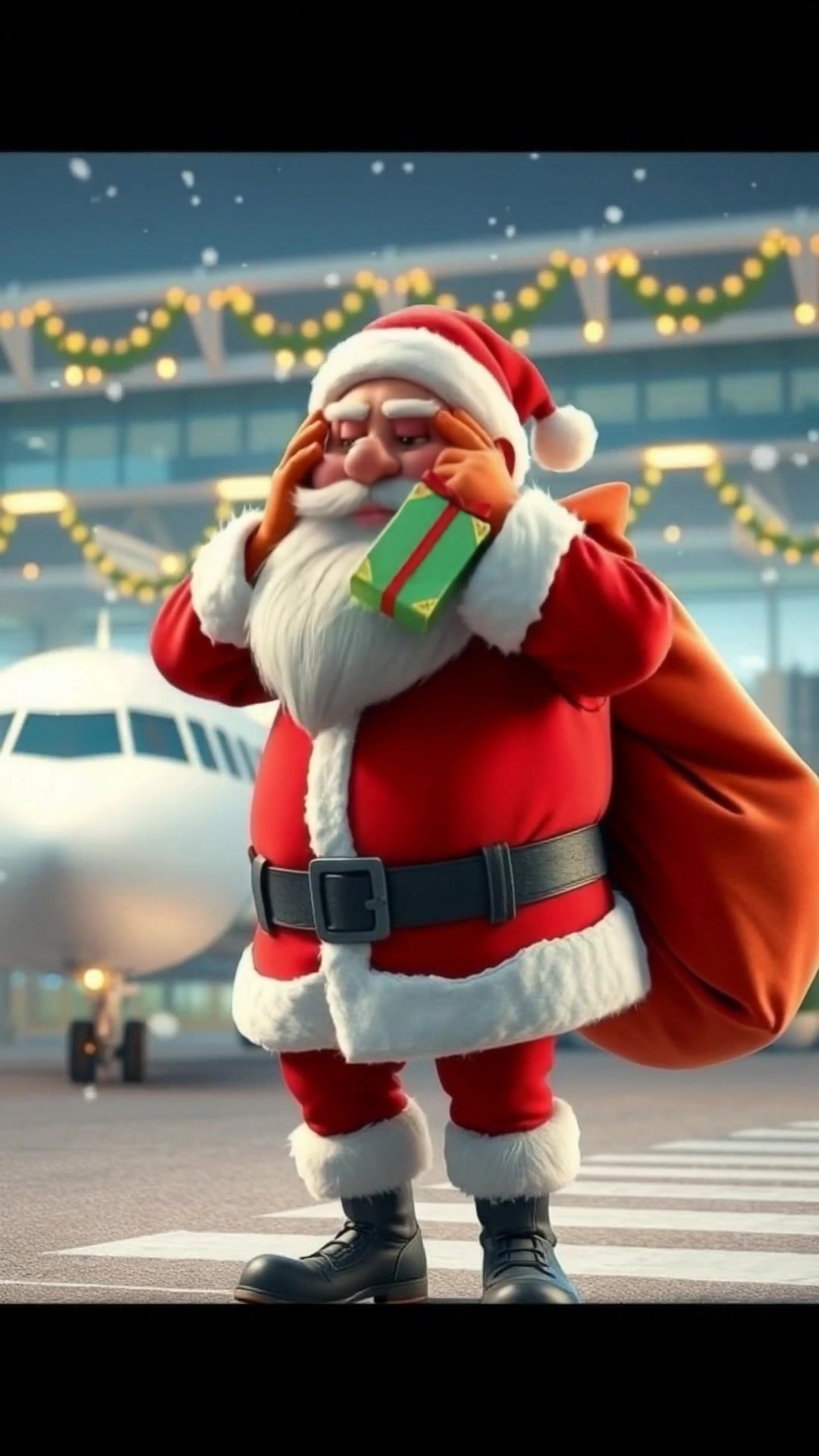 Santa's Last-Minute Holiday Escape!