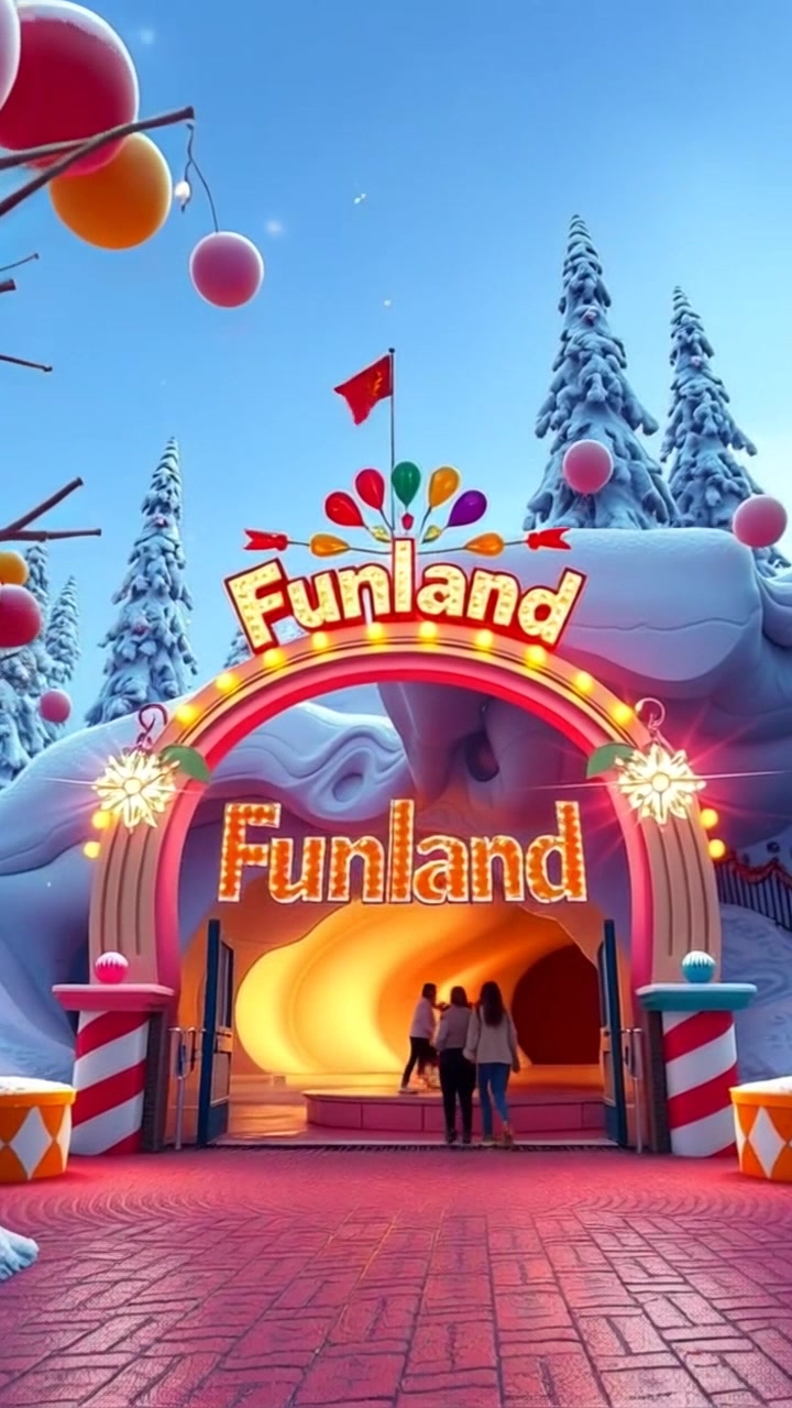 Welcome to Funland: A Magical Antarctic Adventure