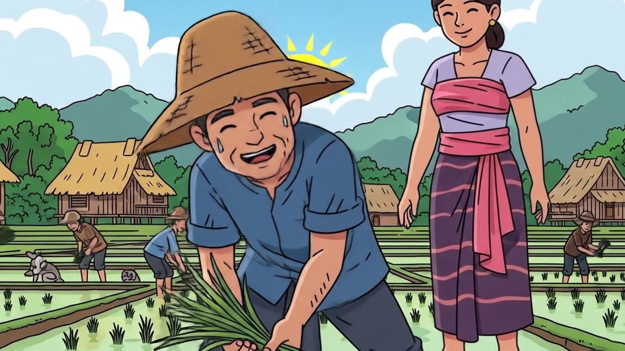 Harvesting Hope: A Farmer and His Wife in the Seedling Nursery