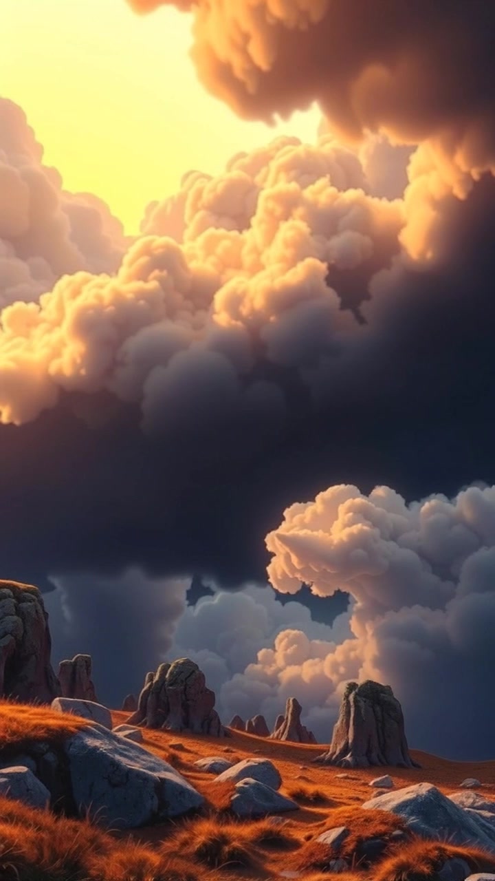 Storm of Power: The Dance of Lightning and Sun