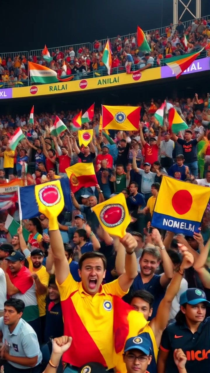 Intense Cricket Showdown: India vs Pakistan in One-Over Semi-Final