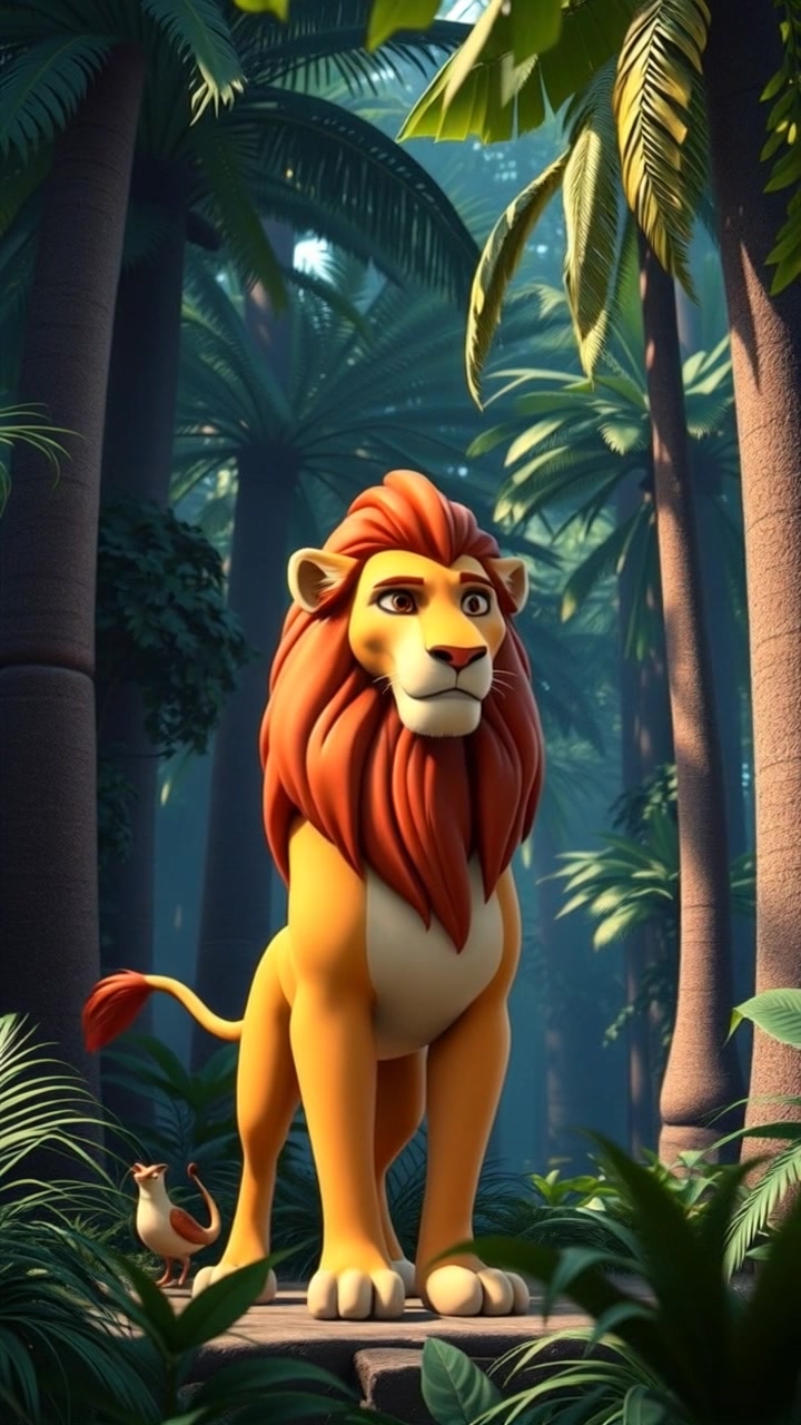 A Lion's Journey to Freedom