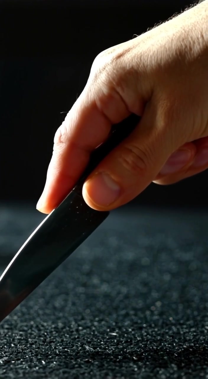 Cinematic ASMR: Slicing a Hyper-Detailed Glass Apple Sculpture in Ultra 8K