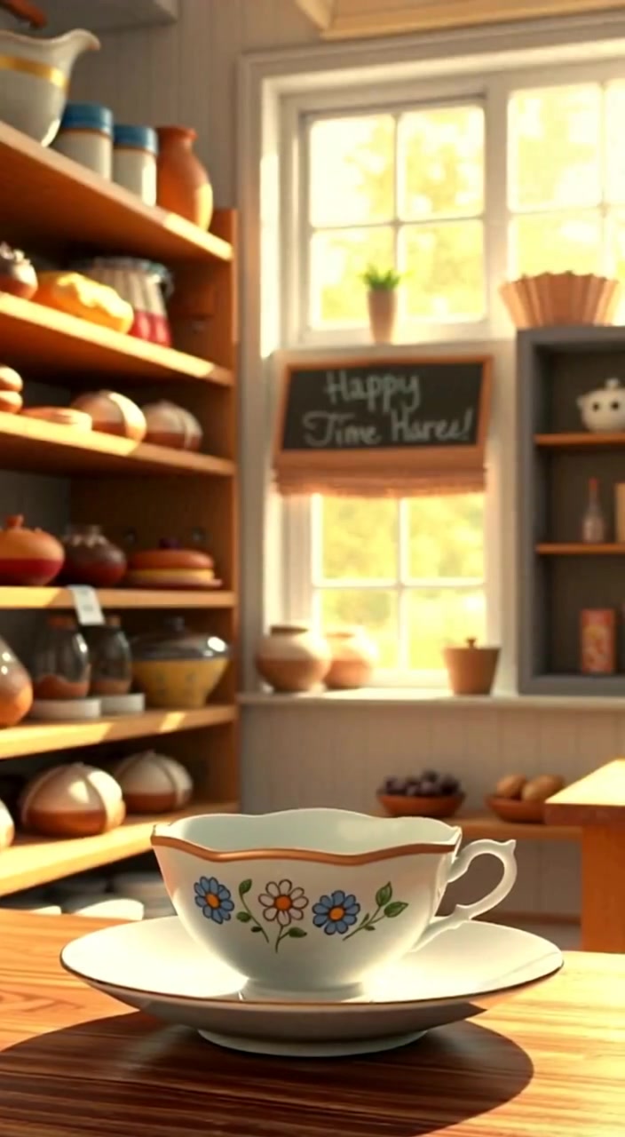 The Daisy Teacup's New Friendship