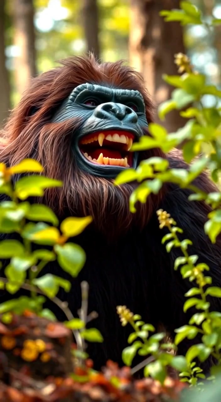 Bigfoot's Wild Encounter with Gremlins and Raccoons!