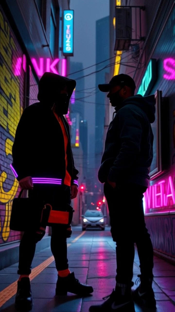 Neon Shadows: A Bladerunner Saga