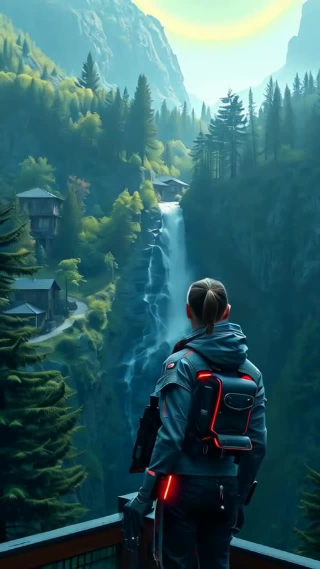 Rahasia Air Terjun Biru