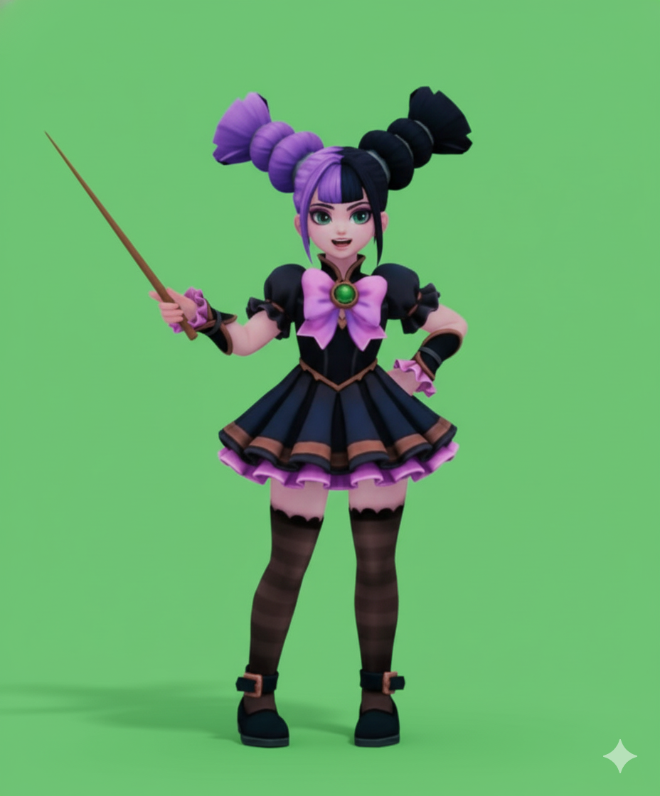 Mengenal Lylia: Penyihir Kecil dengan Kekuatan Gelap