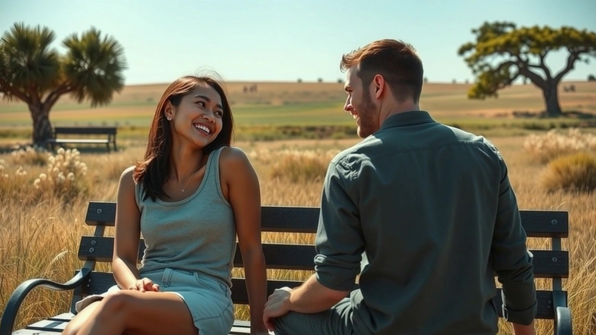 A Buffalo's Struggle at Dusk