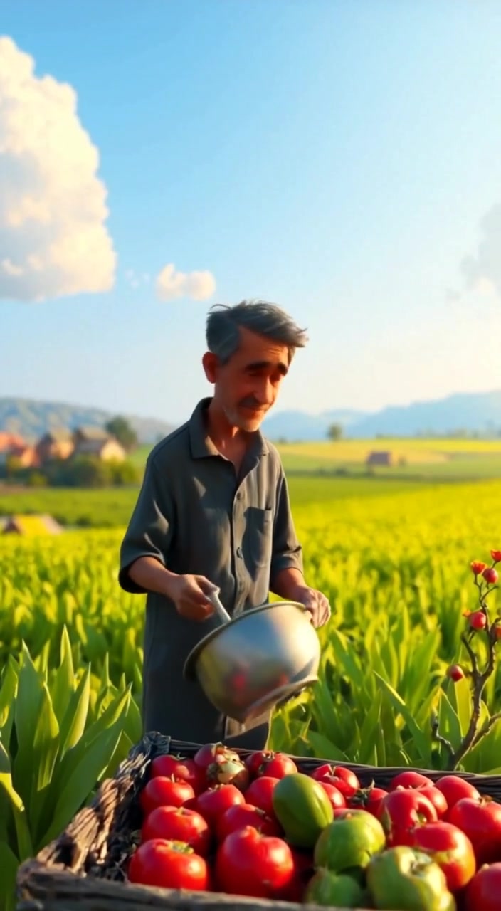 صبر علي وحبة القمح الذهبية