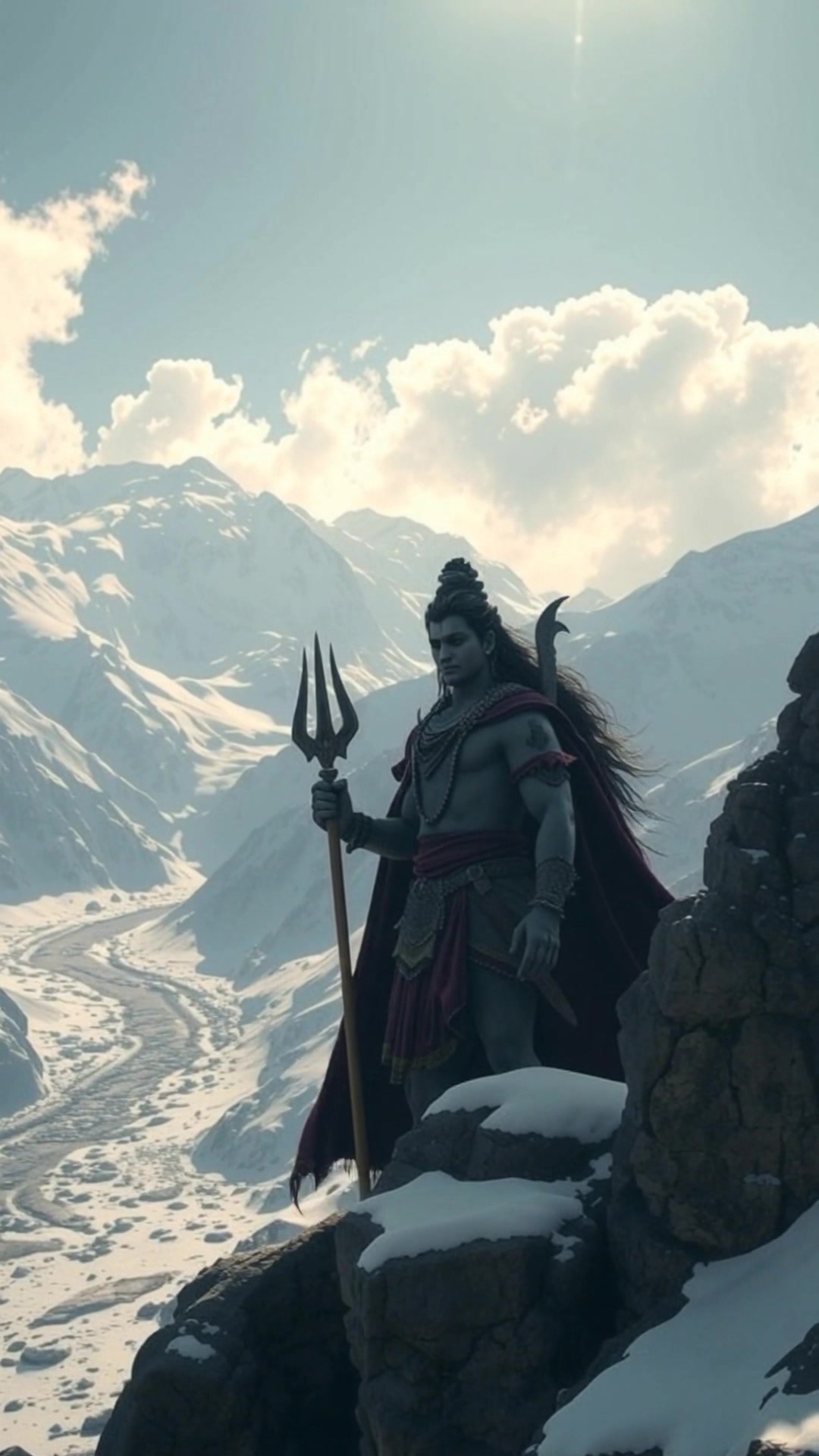 Divine Fury: Lord Shiva's Cosmic Wrath