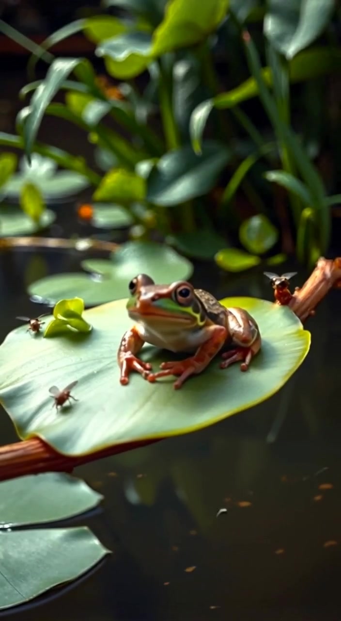 How Frogs Use Their Eyes to Eat