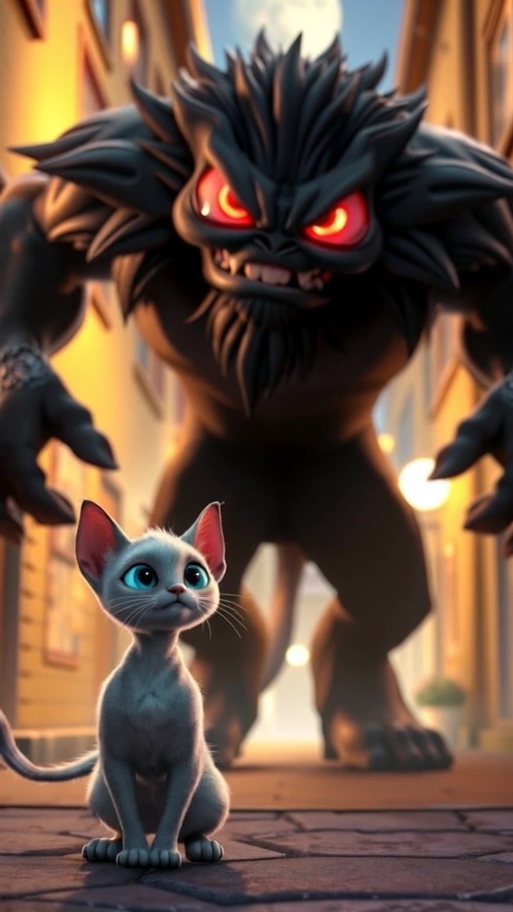 Pertarungan Miko vs Monster: Kucing Penjaga Kota