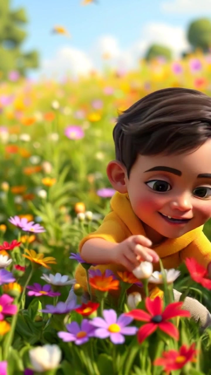 From Flowers to Fortune: The Village Boy's Journey