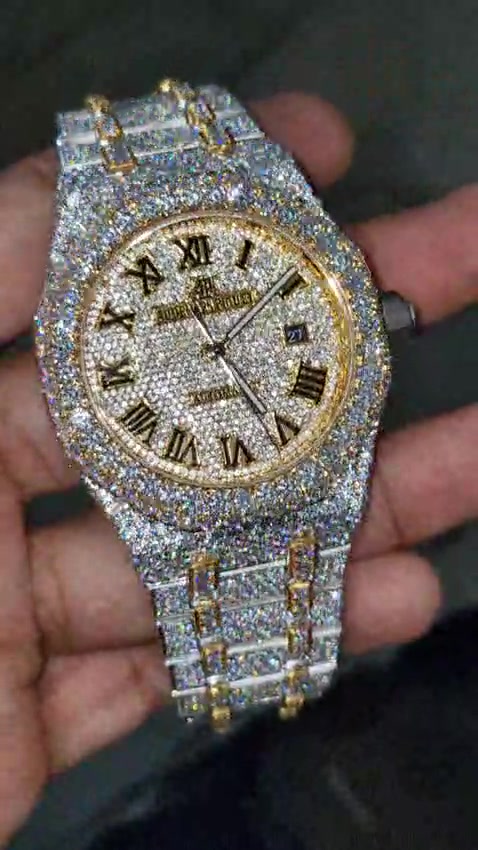 JAKE'S STATEMENT: MOISSANITE ICED OUT AP WATCH IN LONDON!