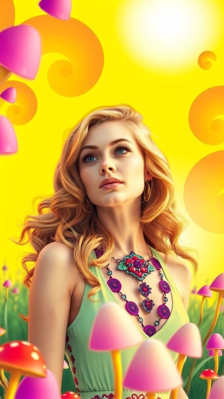 Subject (Build, Hairstyle and color, Clothing and accessories, Facial features, Body posture) + Subject movement + Scene (Scene Description) + (Camera Language + Lighting + Atmosphere)