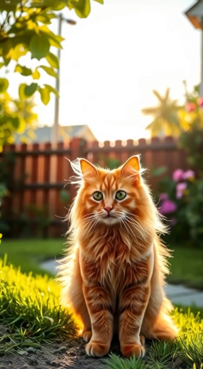 The Daily Visitor: A Stray Cat's Routine