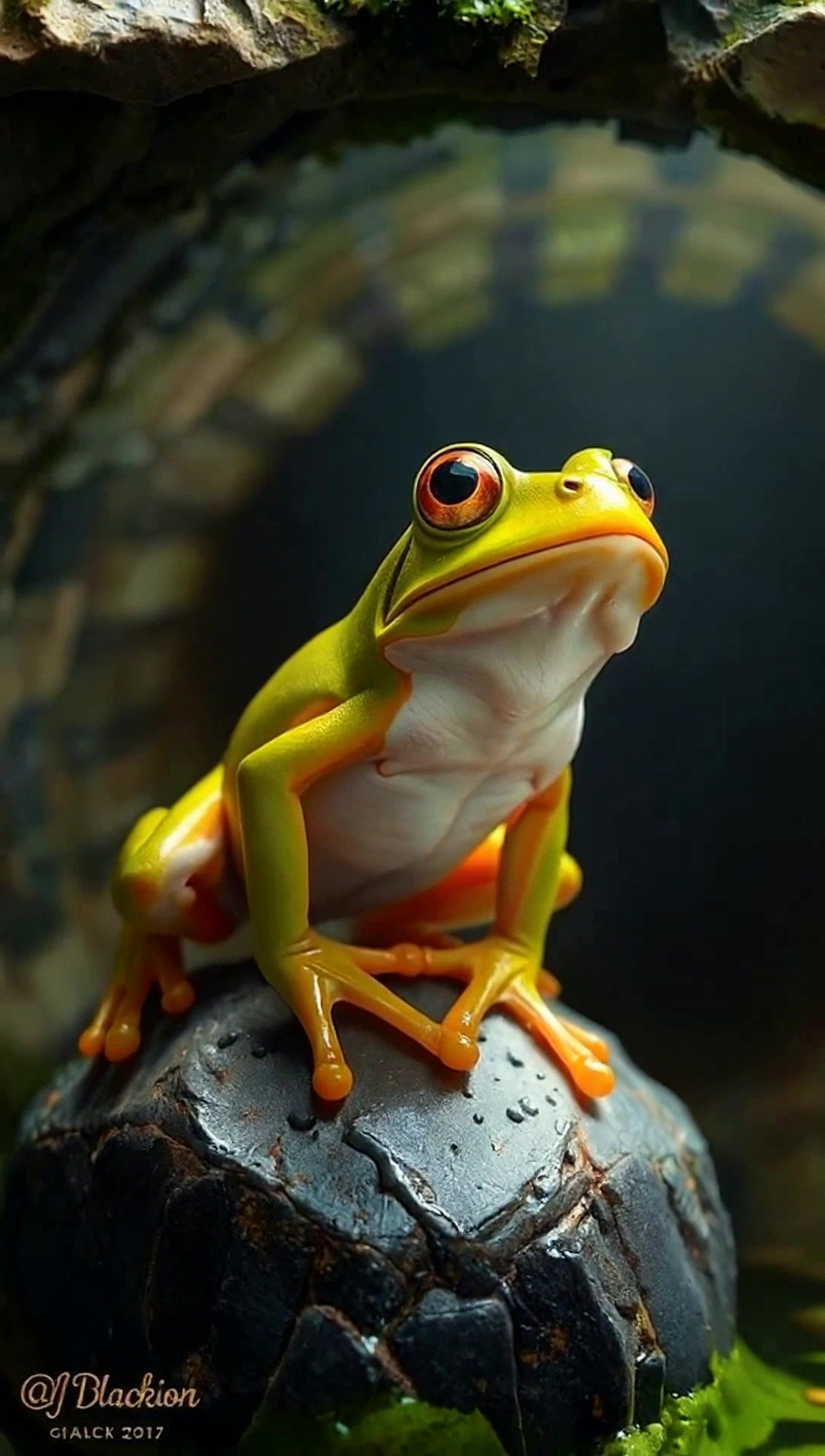 The Determined Frog's Journey