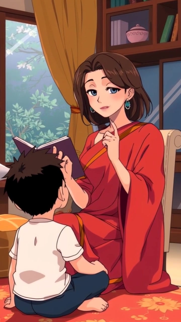 The Mango Tree and the Moon: A Heartwarming Tale of Ammaji and Poota