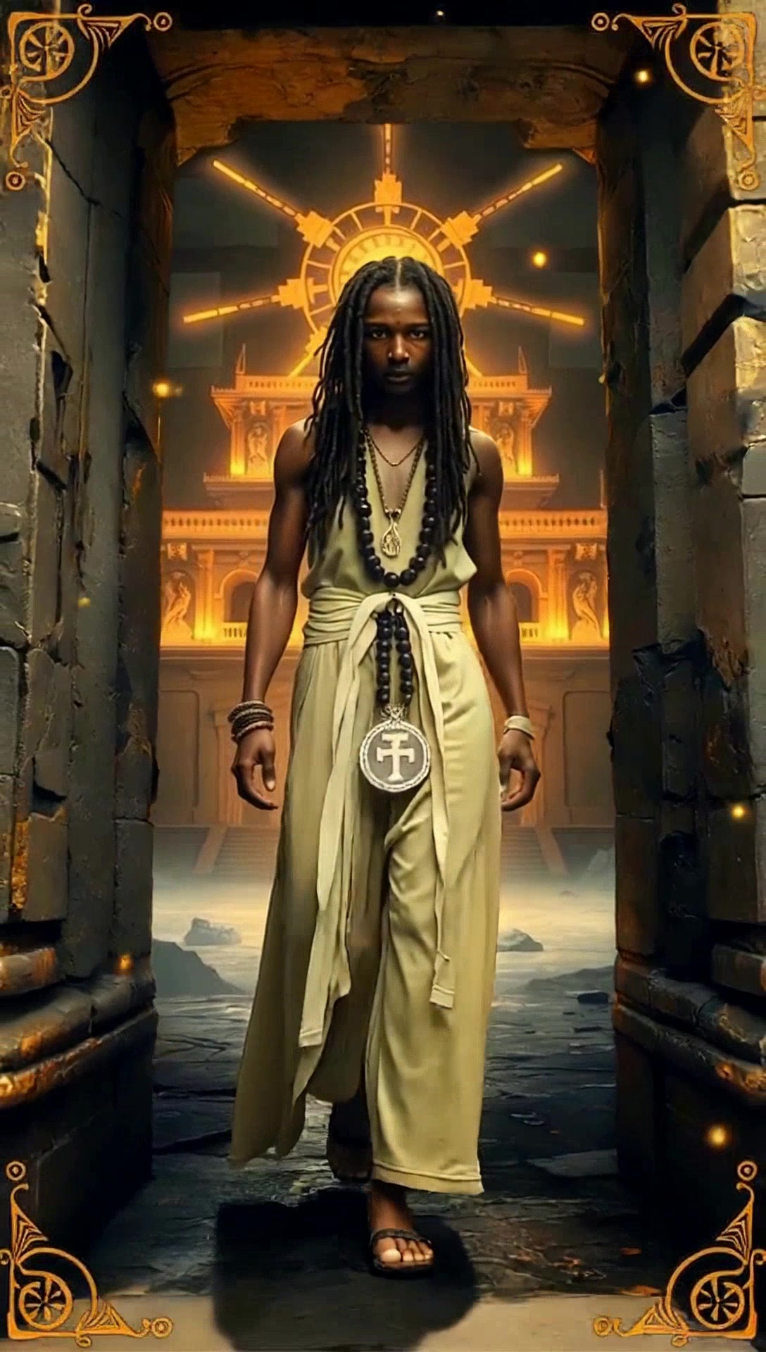 The Celestial Descent: A Journey Through the Temple of the Body