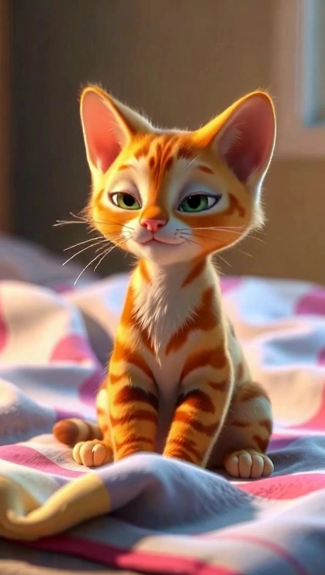 Kucing Lucu Kaget dan Penasaran!