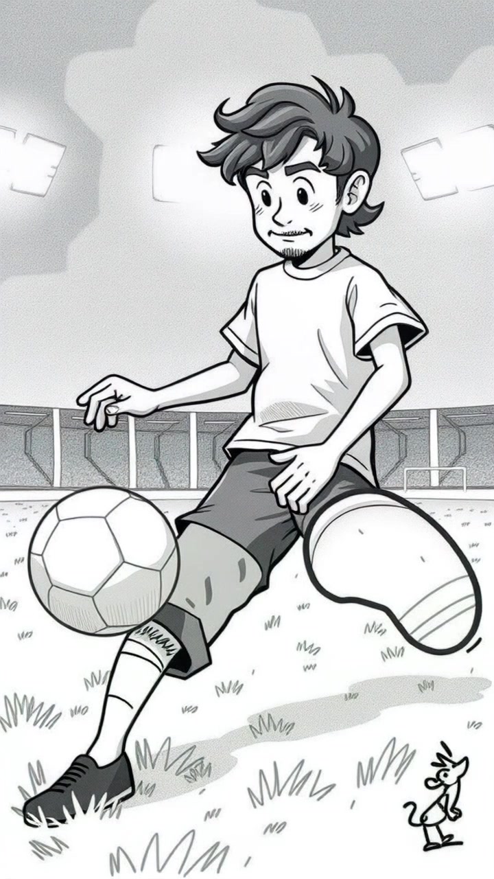 Mickey's Last-Minute Victory Goal