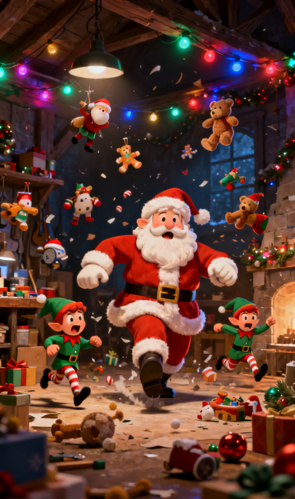 Santa's Workshop Chaos: A Hilarious Holiday Adventure!