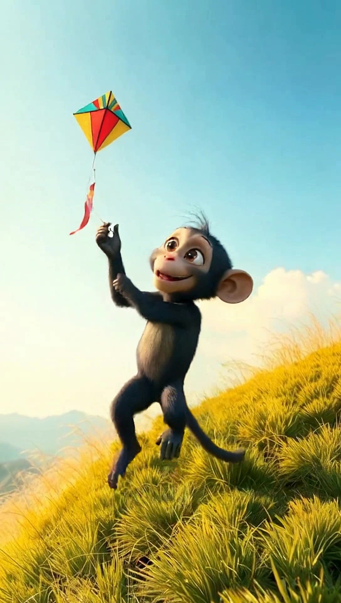 The Monkey's Kite Adventure