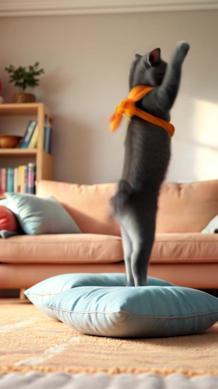 Kucing Ninja Memburu Ikan!