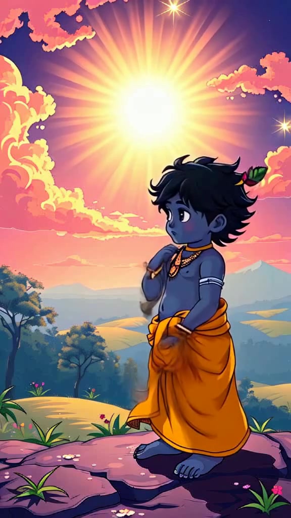 भगवान कृष्णा का महिमामंडन