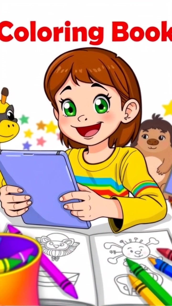 Ebook Mewarnai Seru: Kenalan dengan Dunia Hewan!