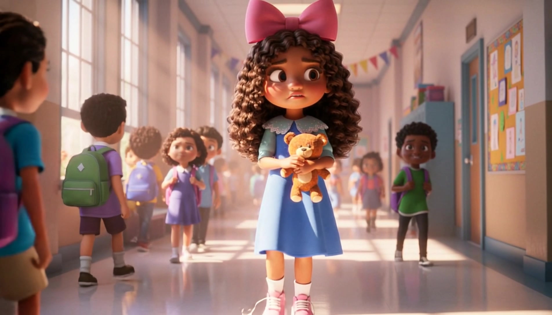 Nova Learns to Tie Her Shoelaces