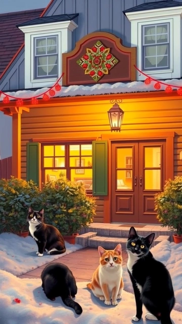 Kucing Satpam: Penjaga Rumah yang Lucu