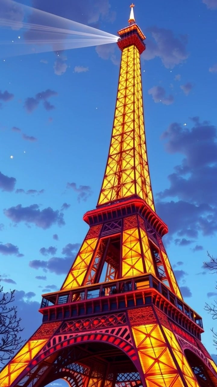 Moonlit Magic in Paris