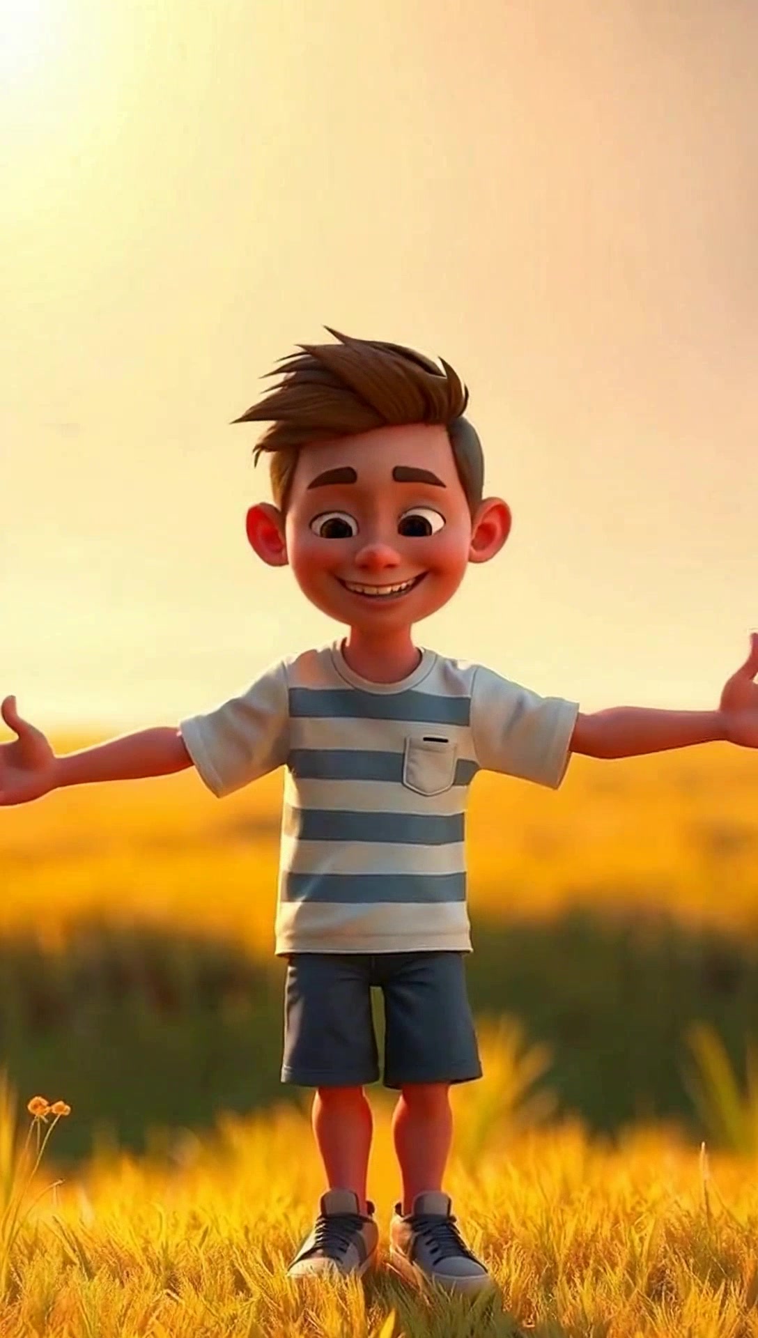 A Radiant Smile of Delight