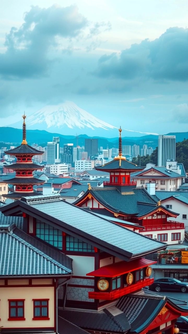 Japan: The Fusion of Tradition and Technology
